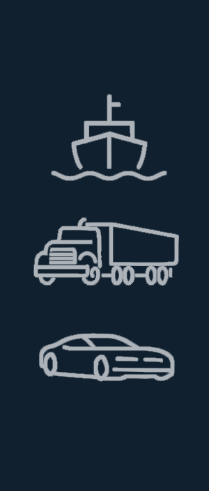 Statek, Ciągnik Mack z naczepą, Auto sportowe